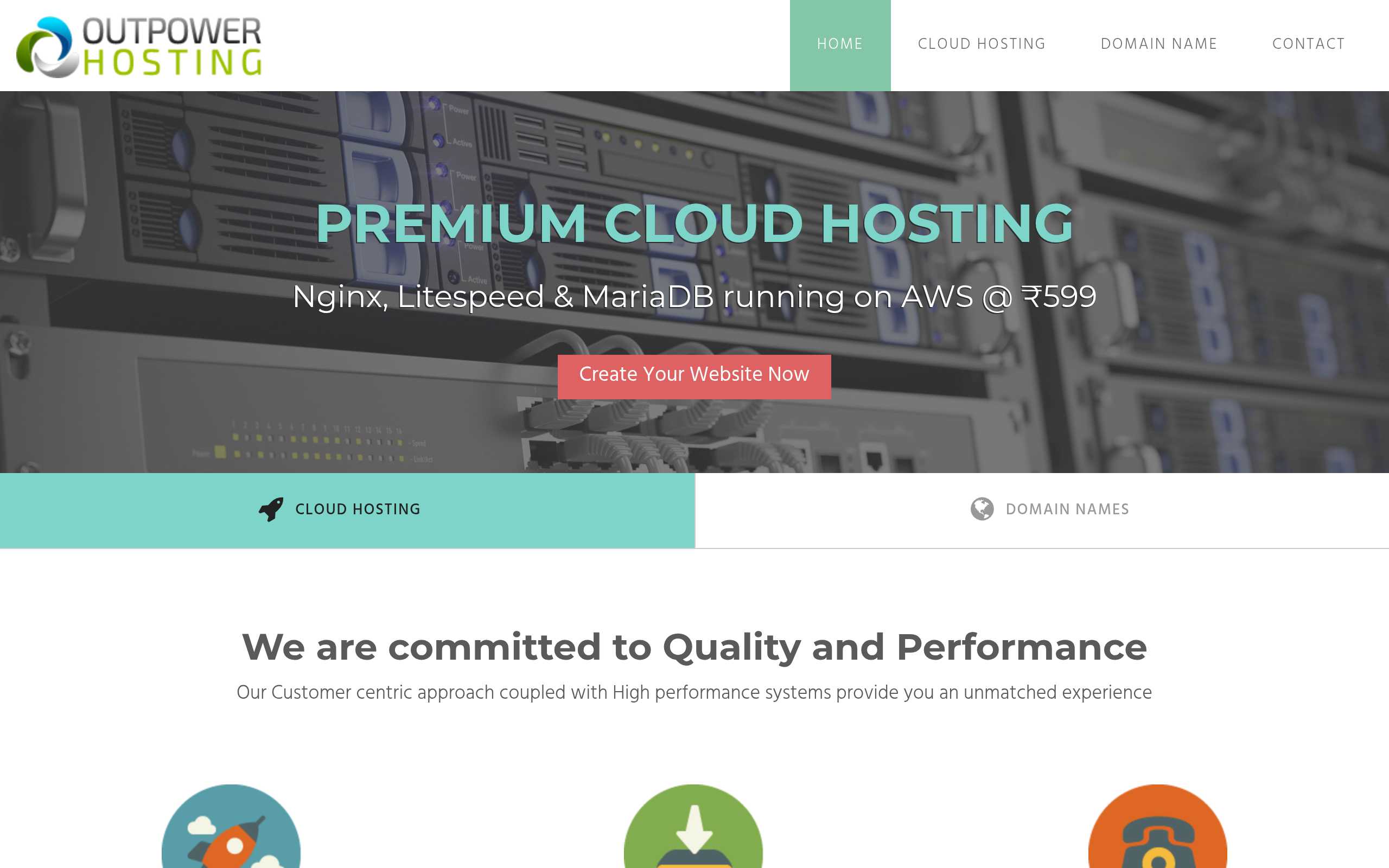 outpowerhosting.com